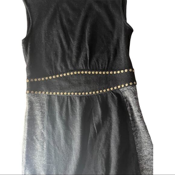 Grey Studded Dress b - Picture 2 of 9